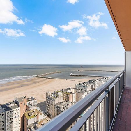 Skyline App 5P Met Prachtige Uitzichten & Terras Apartman Ostende Kültér fotó