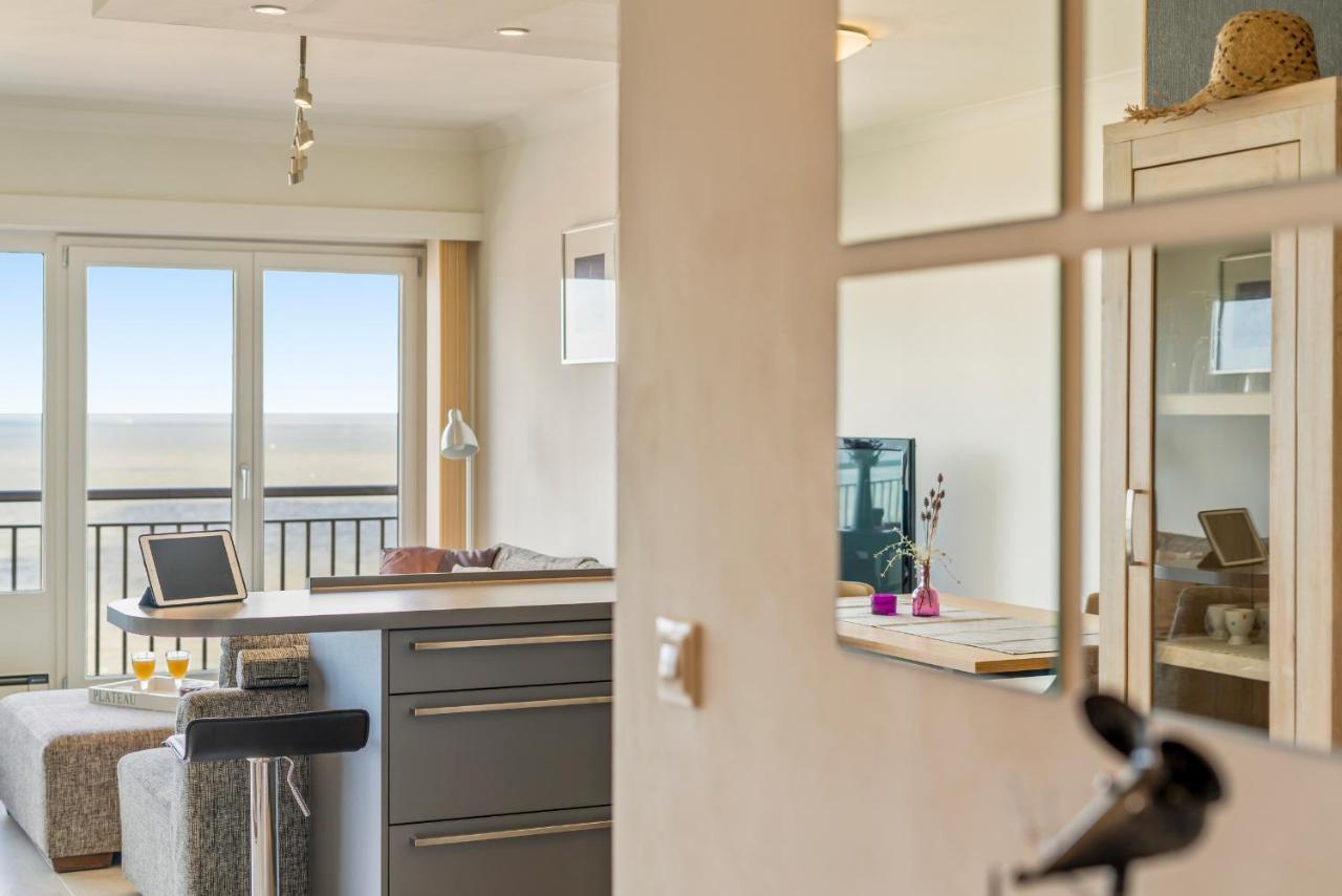 Skyline App 5P Met Prachtige Uitzichten & Terras Apartman Ostende Kültér fotó